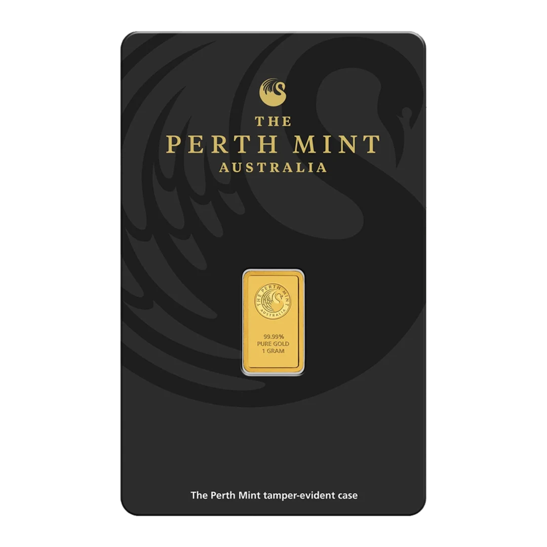 KANGAROO GOLD MINTED BAR (1g) front