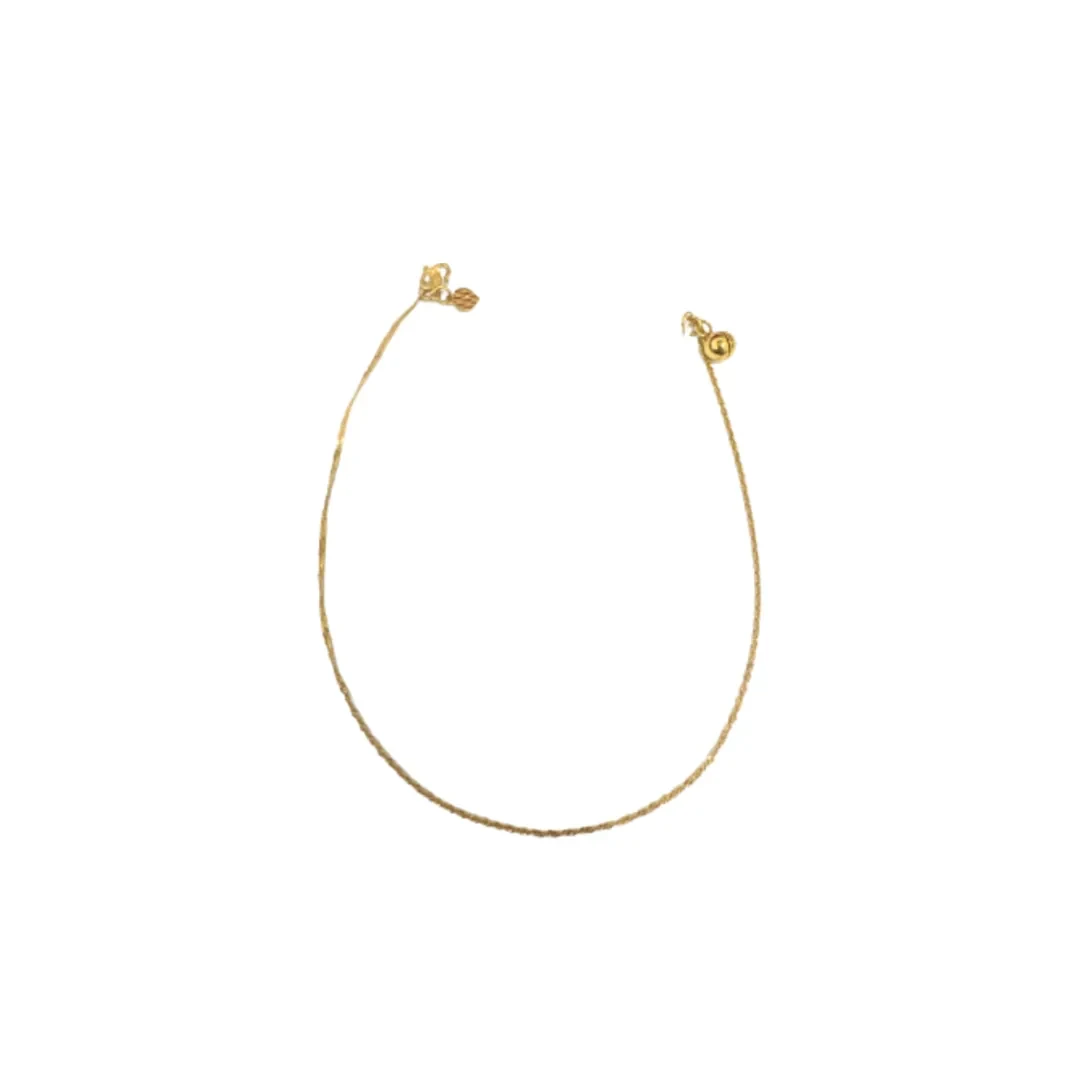 bracelet — 916 gold anklet