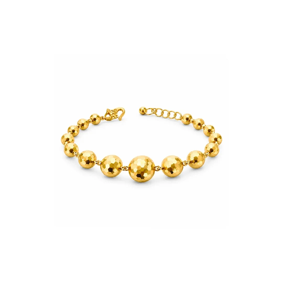 Boba Disco Bracelet — 916 gold bracelet