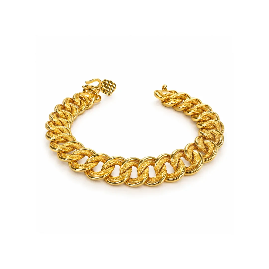 Coco King Bracelet — 916 gold bracelet