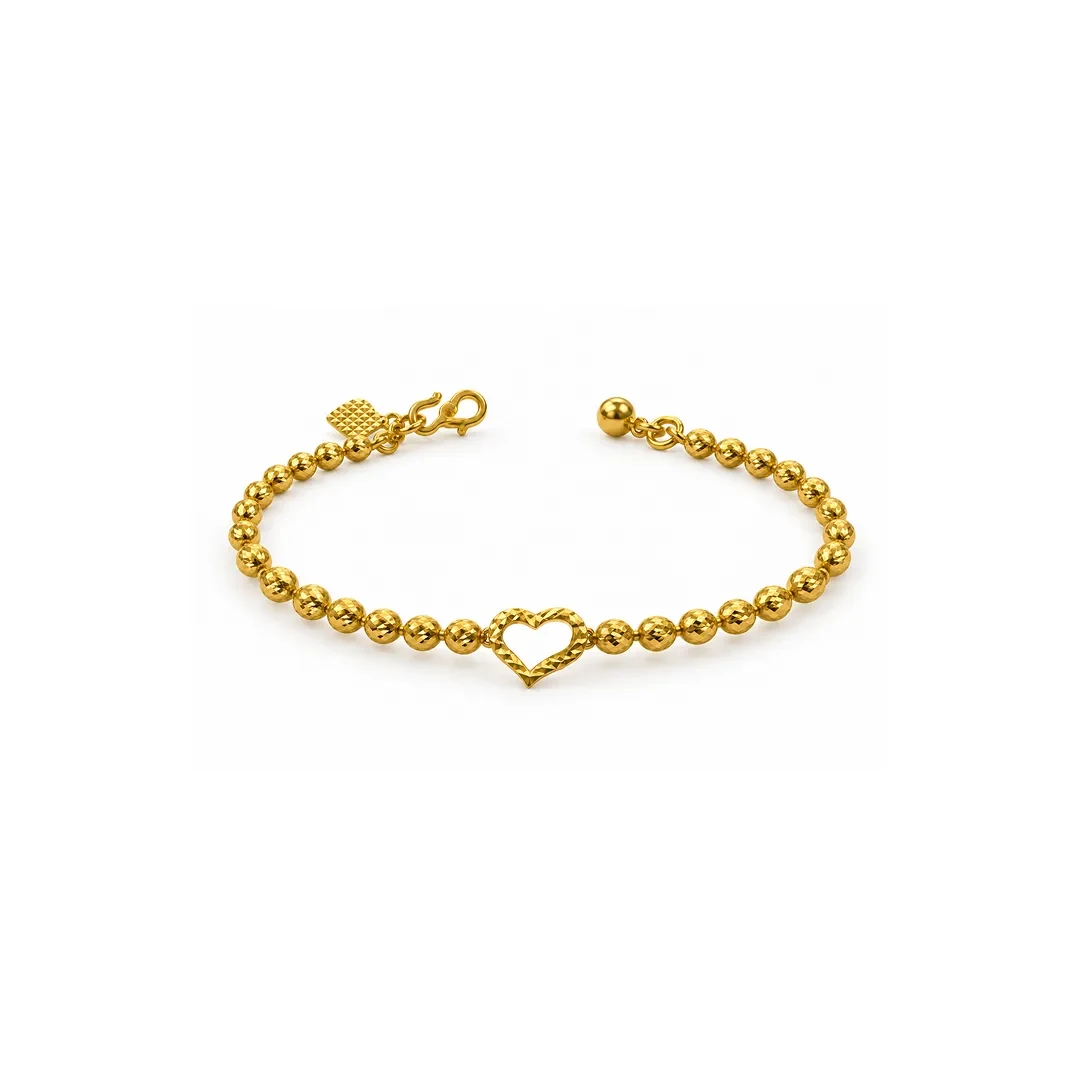 Boba Love Bracelet — 916 gold bracelet