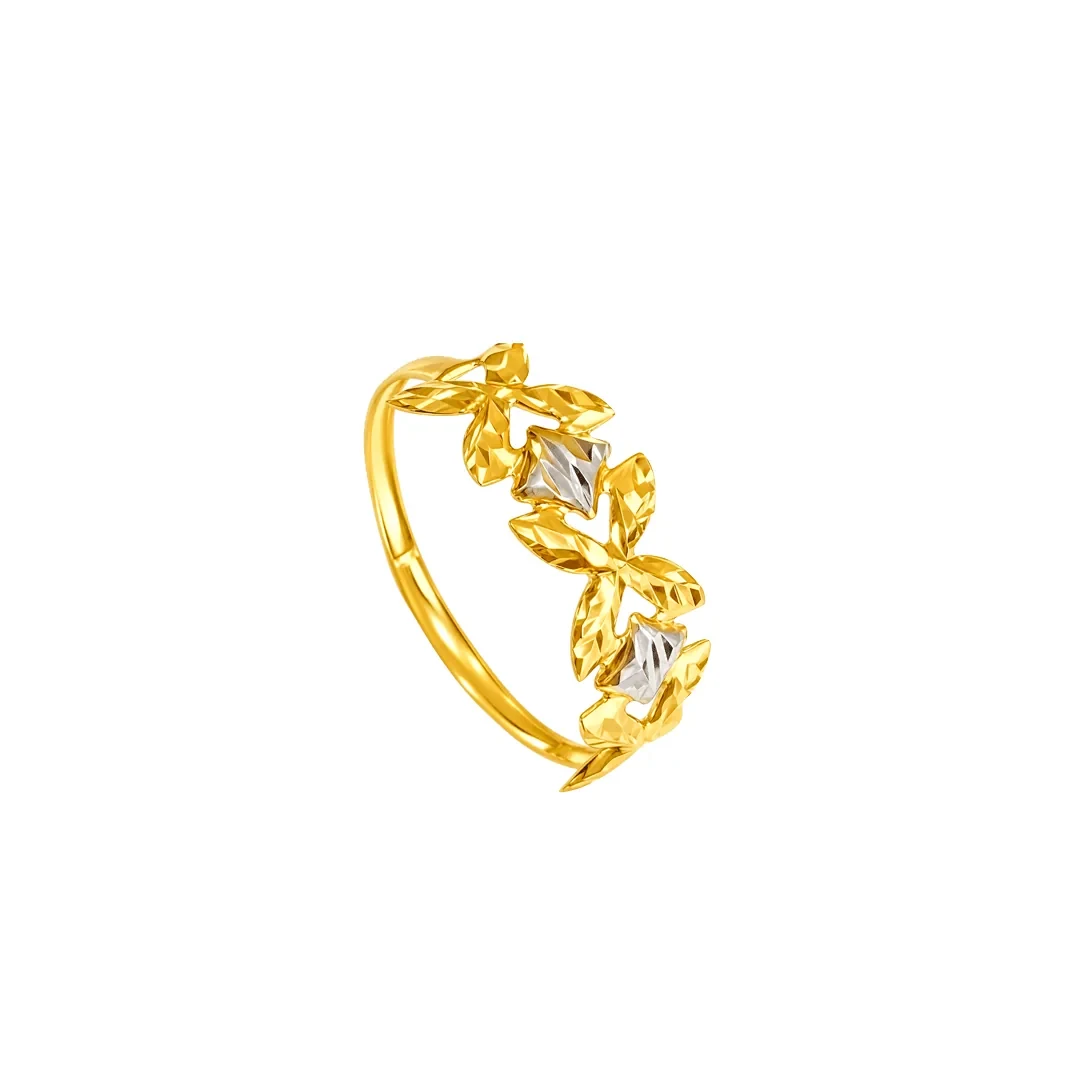 Marissa Chrome Ring — 916 gold ring