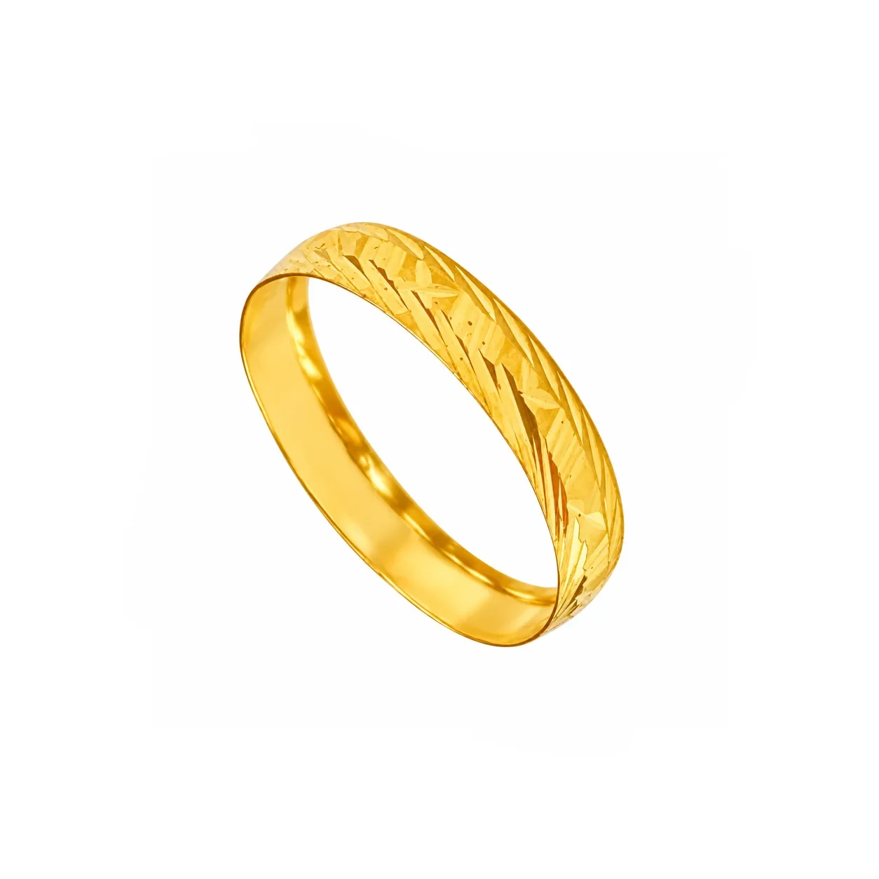 Line Plain Ring 916 - R00856 — 916 gold ring